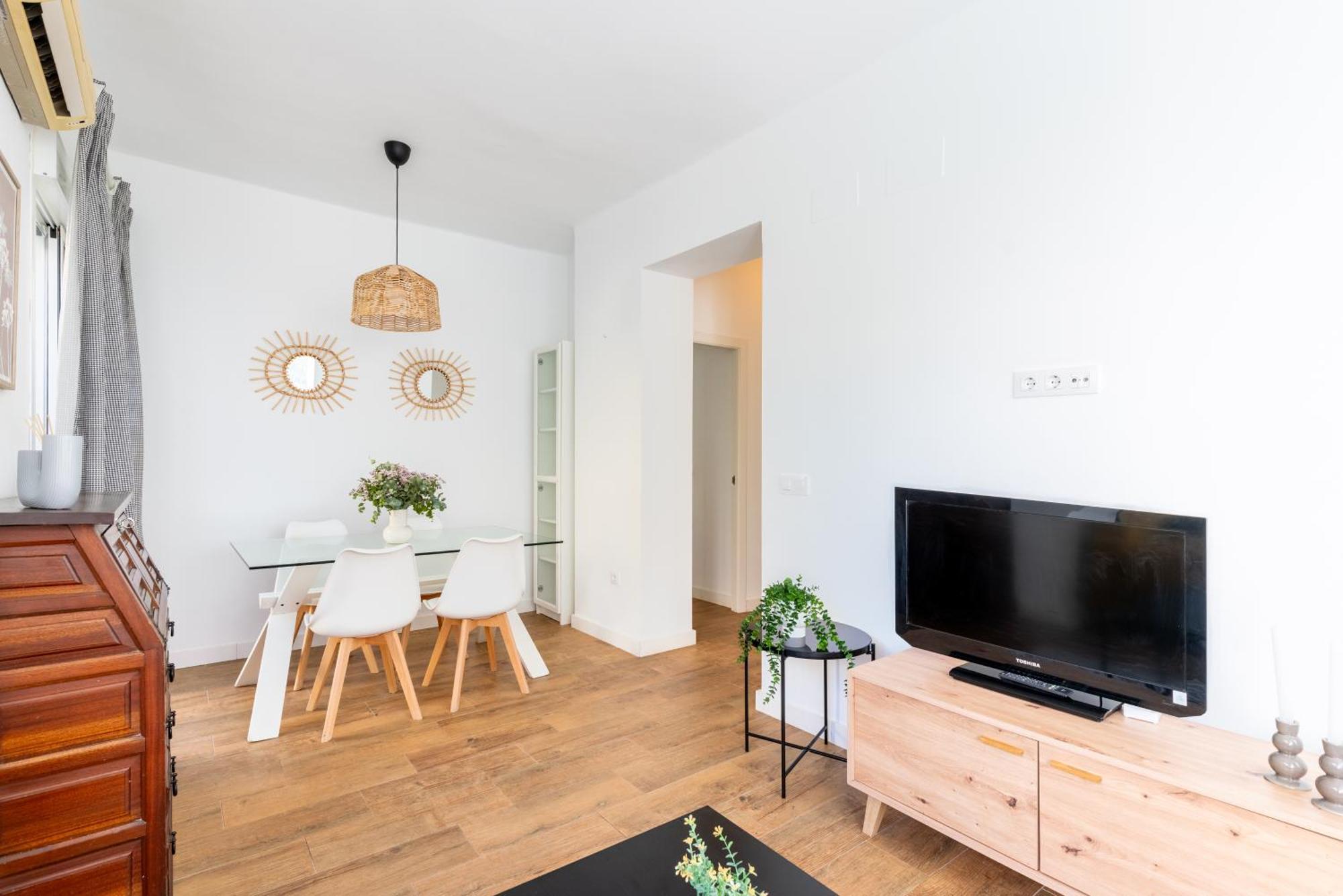 Confortable Apto. 3 Habitaciones Sevilla Dış mekan fotoğraf