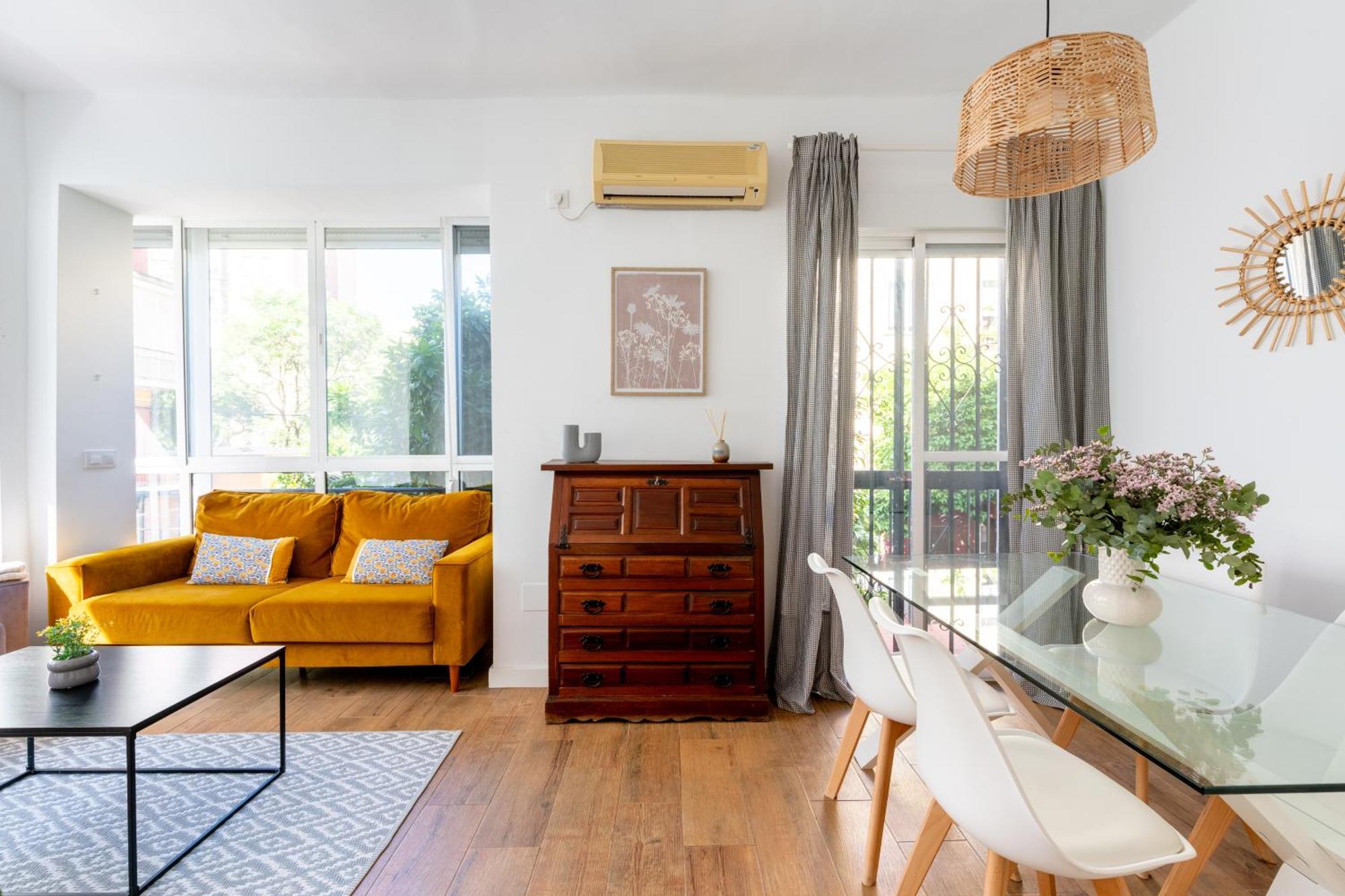Confortable Apto. 3 Habitaciones Sevilla Dış mekan fotoğraf