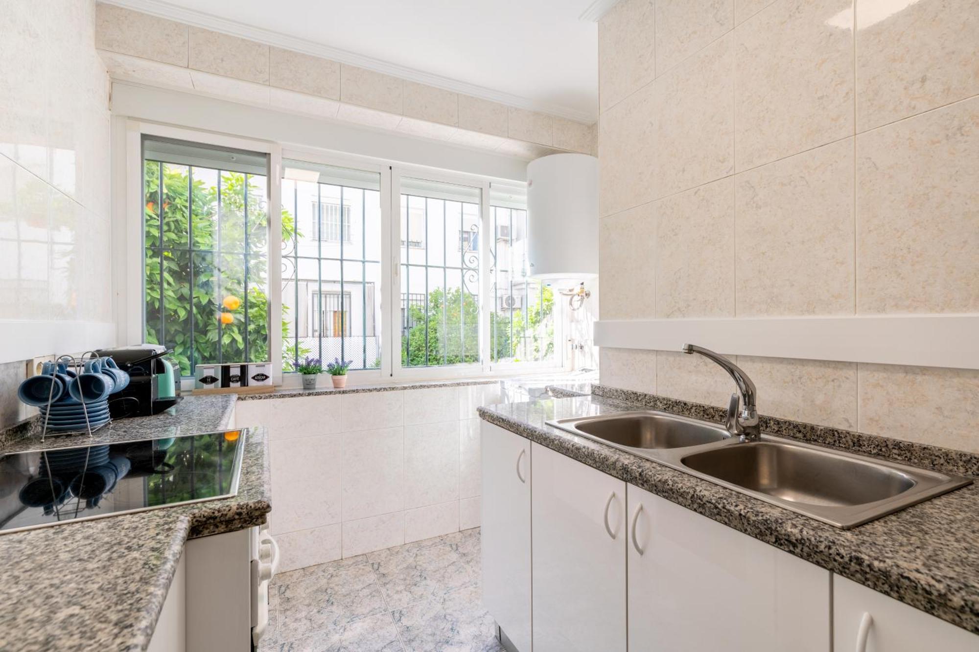 Confortable Apto. 3 Habitaciones Sevilla Dış mekan fotoğraf